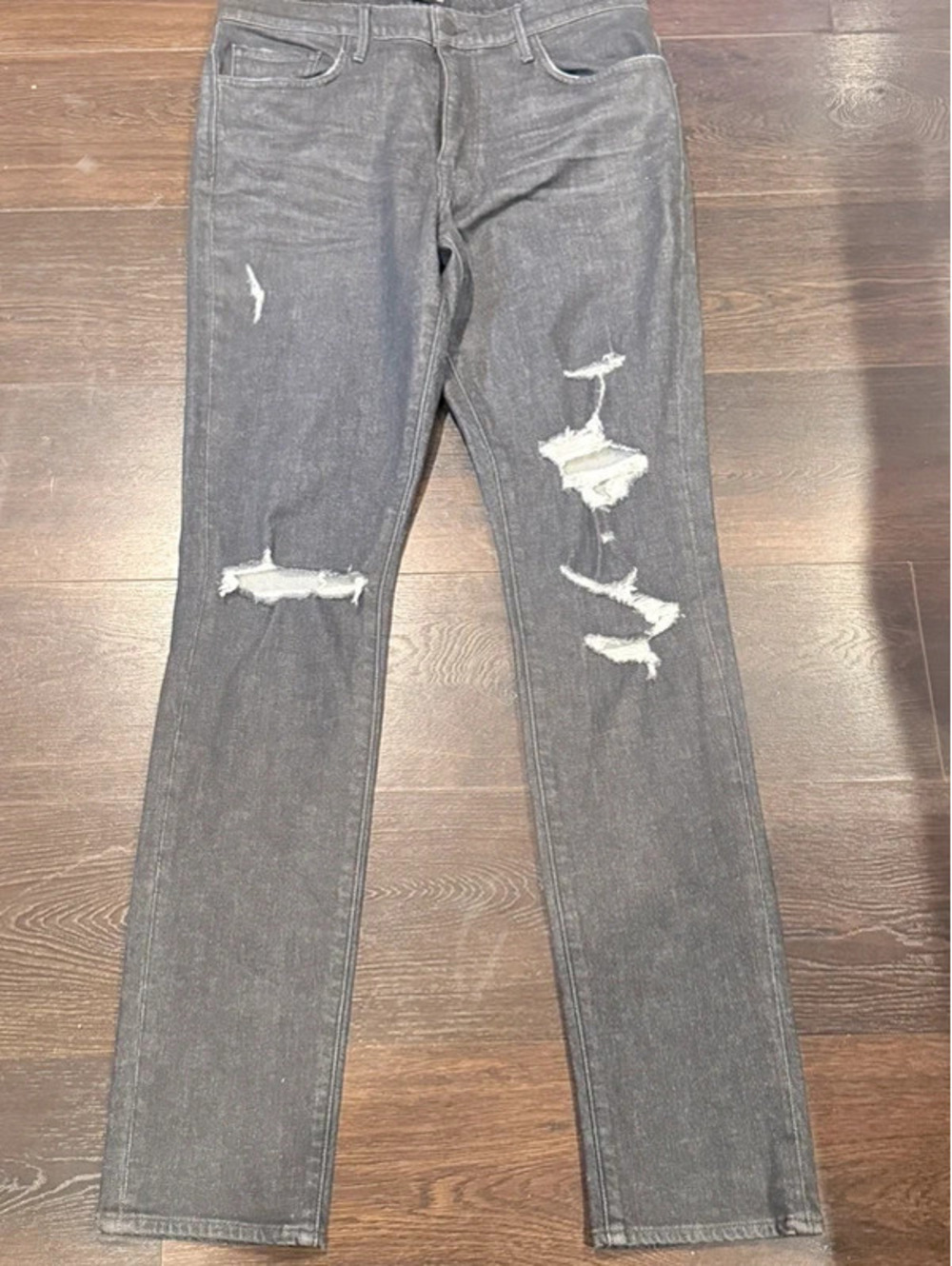 Joe’s Jeans The Dean Slim Tapered Distressed Jeans Size 34 1547